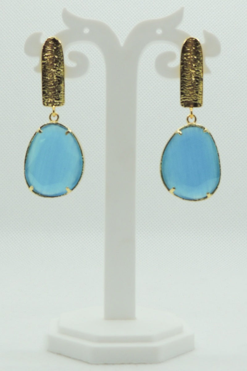 Zara Earrings In Blue