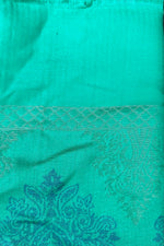 Cashmere & Bamboo Scarf In Sea Green