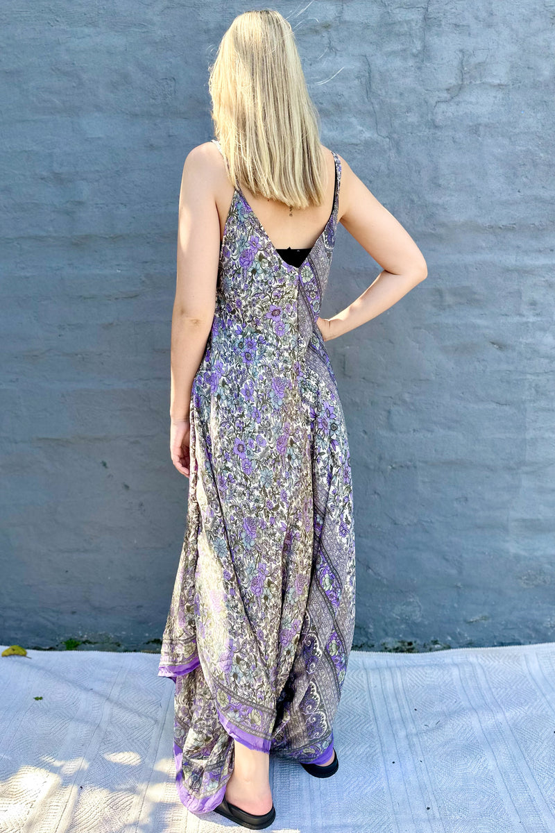 Jiya Jumpsuit In Lilac Botanical