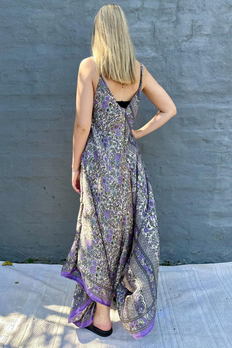 Jiya Jumpsuit In Lilac Botanical