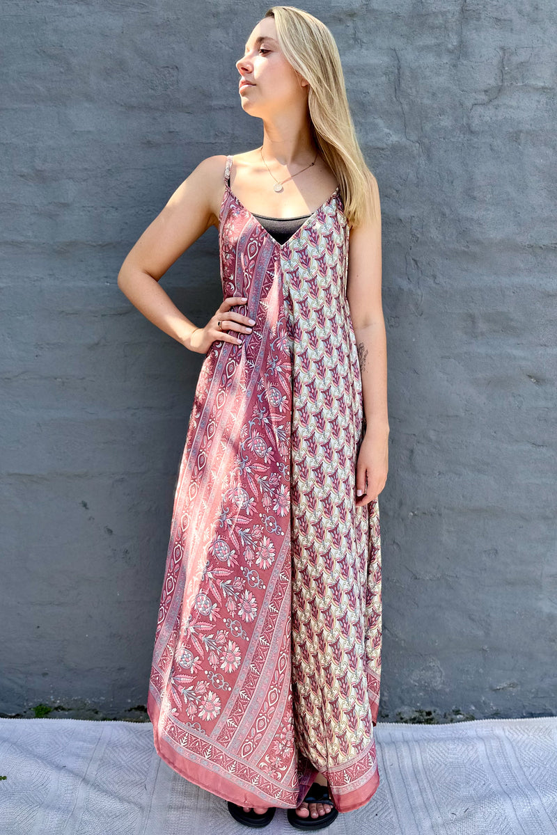 Jiya Jumpsuit In Pink Nouveau