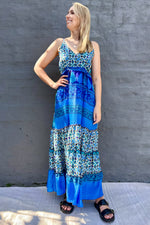 Yara Dress In Blue Beauty