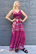 Yara Dress In Marvelous Magenta