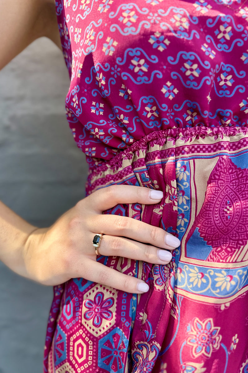 Yara Dress In Marvelous Magenta