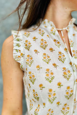 Maira Blouse In Pretty Posy