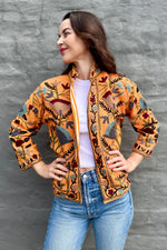 Suzani Jacket In Pumpkin