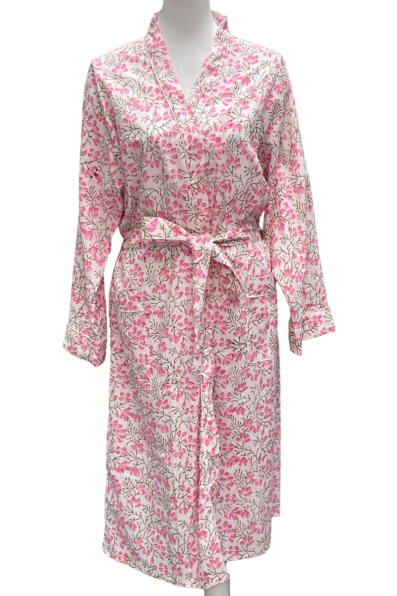 Cotton Kimono In Cherry Blossom