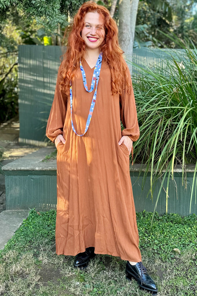 Jaya Dress In Caramel