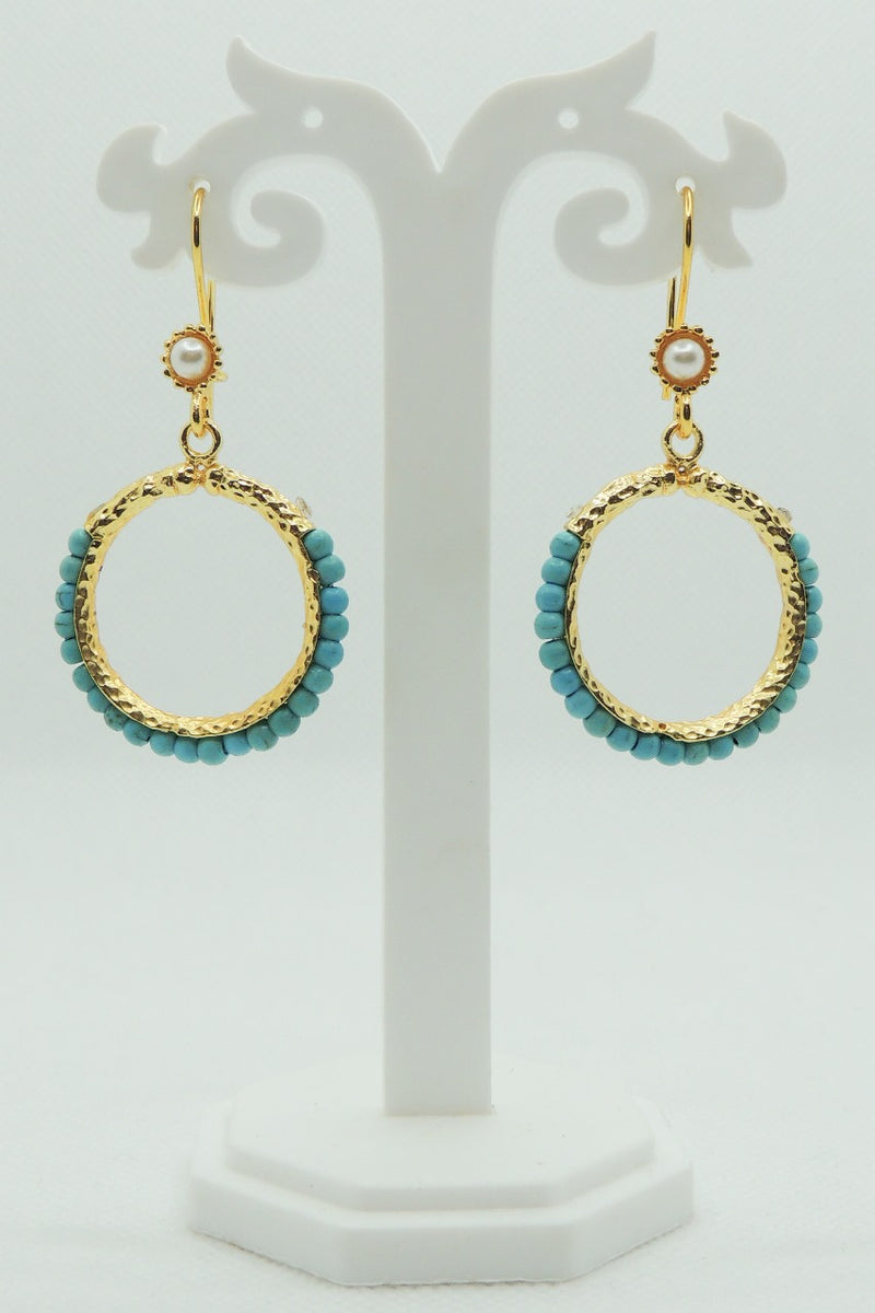 Hana Earrings In Turquoise