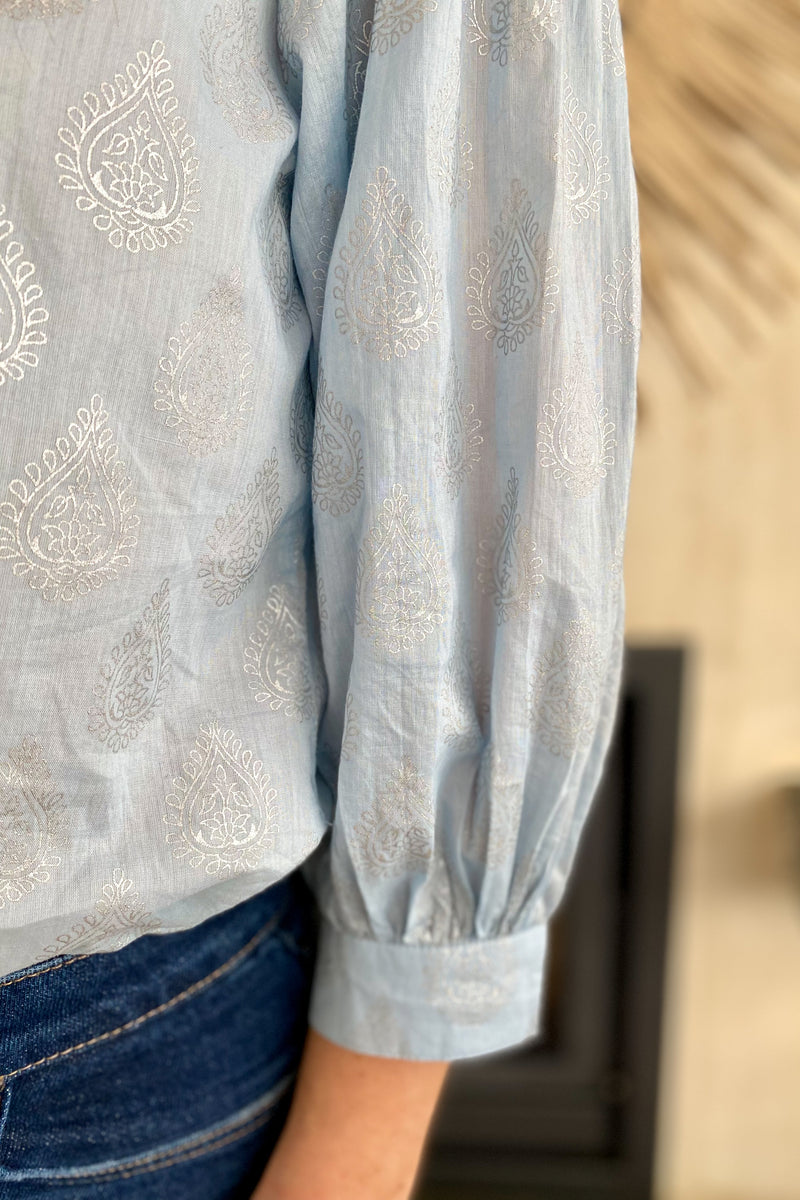 Bhama Blouse In Blue