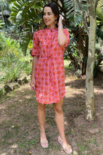 Marigold Dress In Perfect Pink
