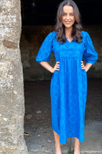 Leya Dress In Lapis